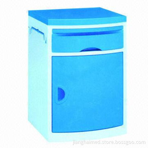 Hospital bedside cabinet, hospital bed/measures 480x480x760mm/made of ABS/ISO 9001/13485 certified